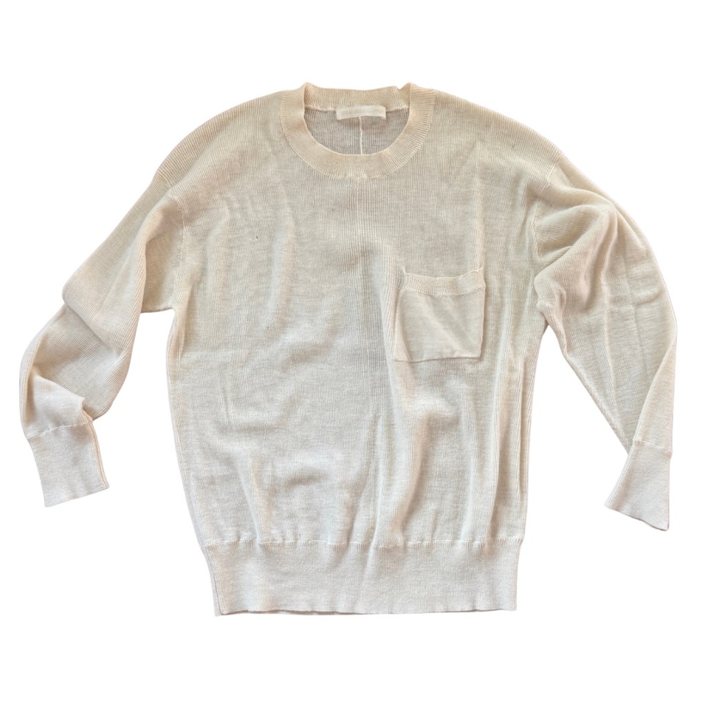 Creatures of Comfort Cream Knit Sweater sz S